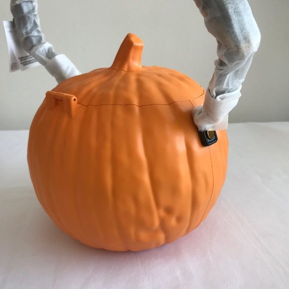 π SS20 Moschino Couture Jeremy Scott PUMPKIN ORANGE BAG HALLOWEEN *DEFECT*π - Picture 8 of 12